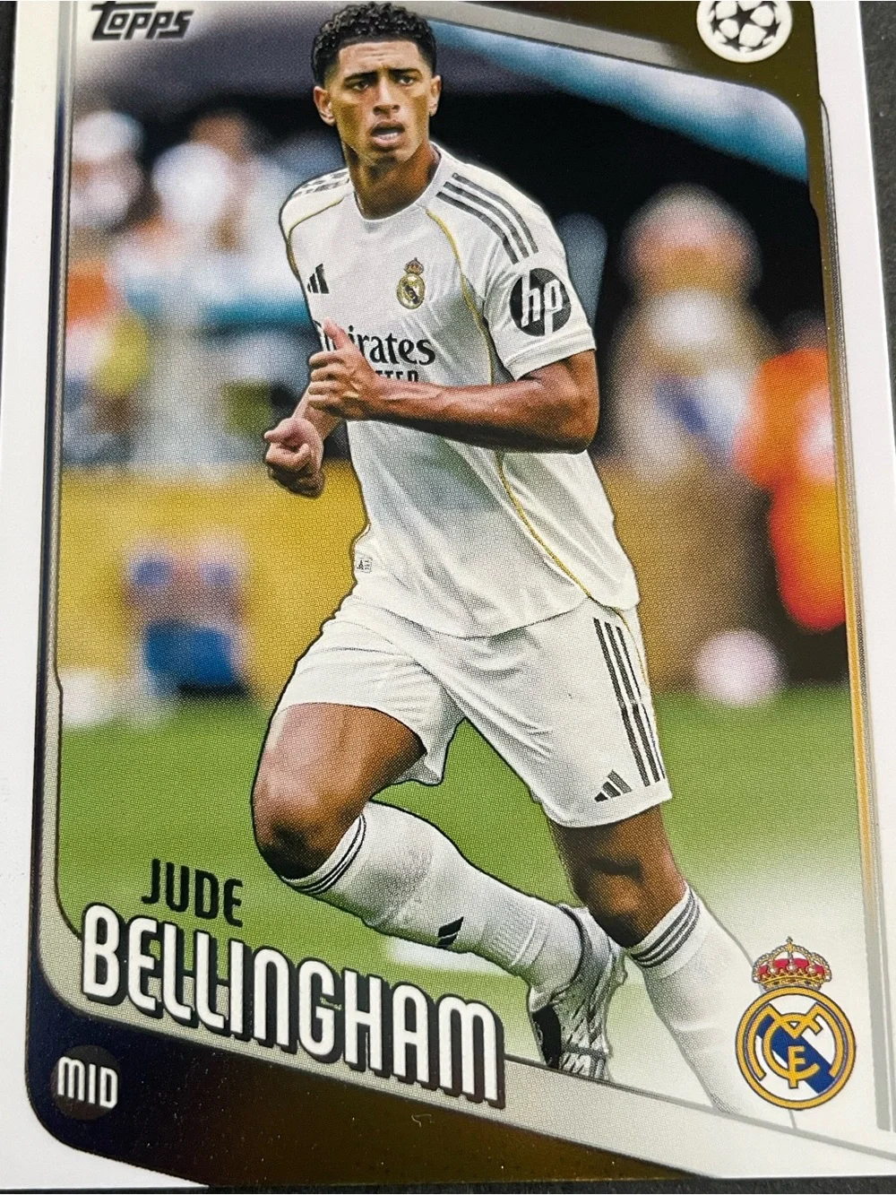 2025-26 Topps UEFA Club Competitions - Jude Bellingham #64 Real Madrid Base Card - Picture 3 of 7